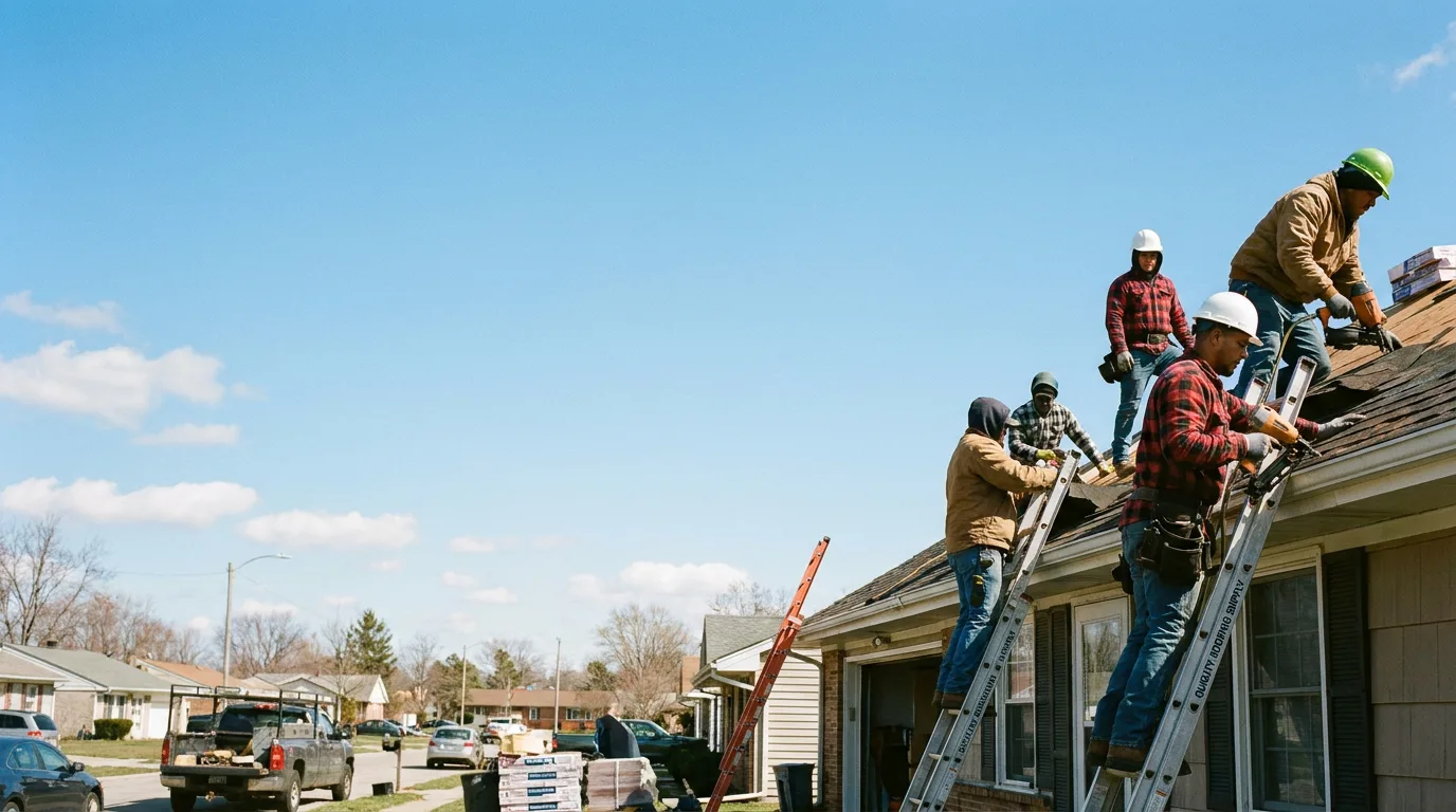 Roofing in New Market, IN near me